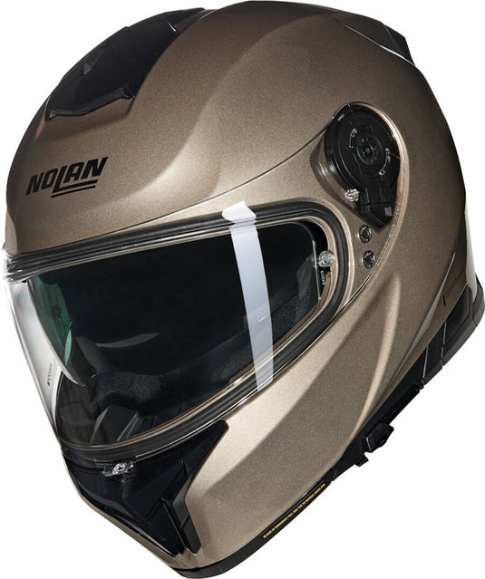 Nolan n80-8 classico nobile 316 sand glossy integraalhelm - maat s - helm