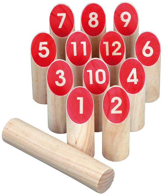 Philos kubb met nummers