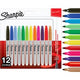 Permanent marker sharpie pak van 12 stuks, assortiment