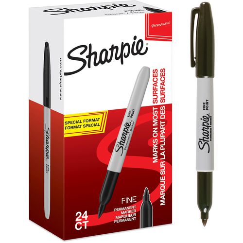 Sharpie permanent markers 2077128 fijn zwart