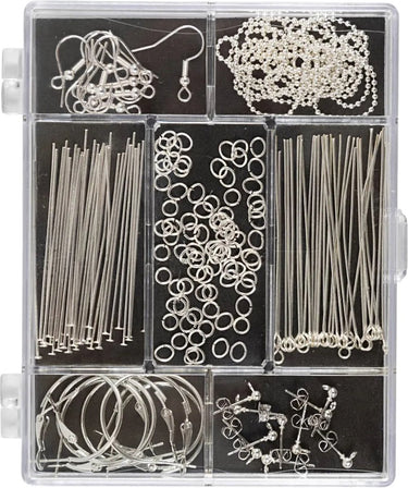 Creativ company https: www.cchobby.nl sieraden-startset-ca-175-stuk-verzilverd-1-set