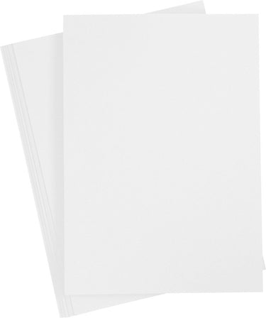 Creativ company http: www.cchobby.nl gekleurd-karton-a4-vel-210x297-mm-210-220-gr-wit-10-vel-1-doos
