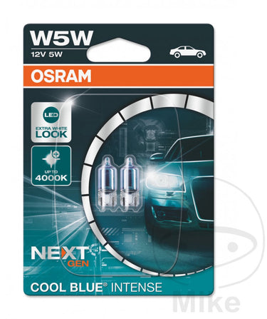 Osram cool blue intense (next gen) w5w-t10 2825cbn set