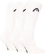 Head - unisex - alle sporten sportsokken - training - 3 pack - maat 35-38
