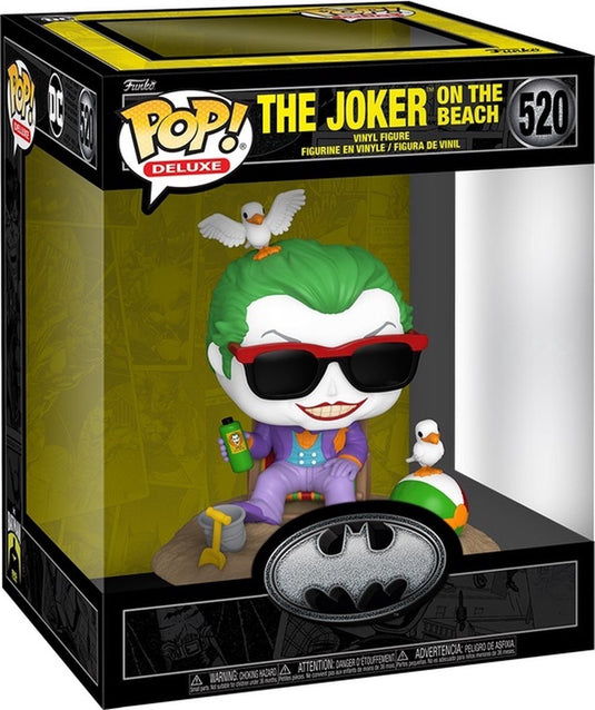 Funko pop deluxe: batman 85th anniversary - joker (on the beach) pop