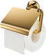 Tiger cooper - wc rolhouder zonder klep - toiletrolhouder - zonder boren - boren of lijmen - goud