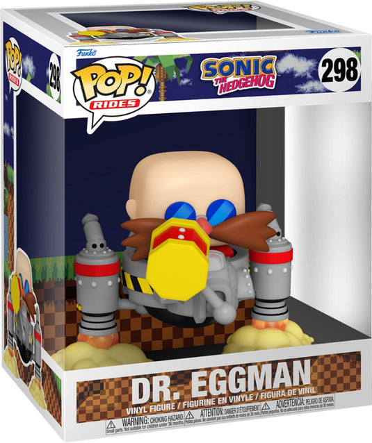 Funko pop rides: sonic - dr. eggman - pop