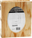 Creativ company houten doos boek met passepartout 21,7x18 cm