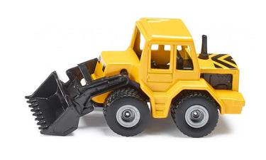 Siku 0802 voorlader 7,8cm geel zwart