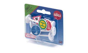 Siku 0857 verkeersteken set a 6 stuks 5cm