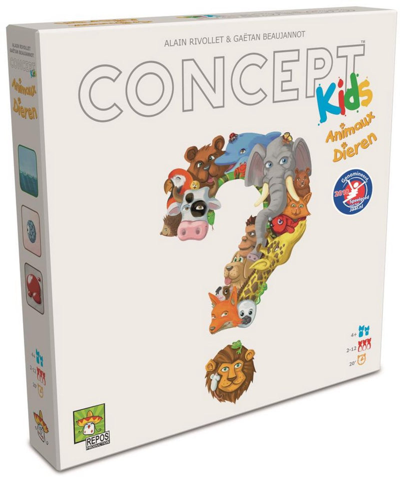 Afbeelding laden in galerijviewer, Repos production concept kids dieren - educatief bordspel voor 4+ jaar
