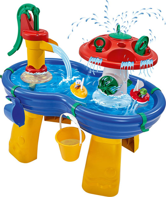 Aquaplay big - - waterbaan - 100 x 58 x 90 cm - tuinslang aansluiting - zand- of watertafel