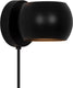 Nordlux belir-wandlamp-e14-zwart
