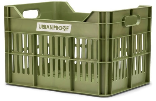 Urbanproof urban proof krat 30l groen olive green 40x30x25