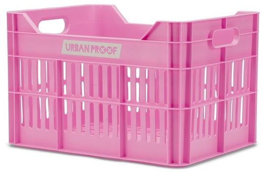 Urbanproof krat click 30l rpet fel roze