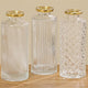 Boltze home vaasje adore ø5x13cm transparant glas