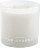 Ted sparks - geurkaars imperial - 70 branduren - 3 lonten - luxe verpakking - fresh linen
