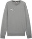 Puma teamgoal casuals crew neck sweat heren sporttrui - medium gray heather- white