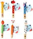 Small foot - dierenfluit, set van 6