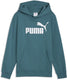 Puma ess no. 1 logo hoodie fl b unisex trui - emerald ice