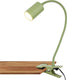Briloner fleks – bureaulamp – klemlamp – kantelbaar klemmbaar – klemspot met warm wit licht – 3.5w – groen – 40x10x6cm