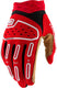 100% airmatic 2 - mtb gloves red black | s