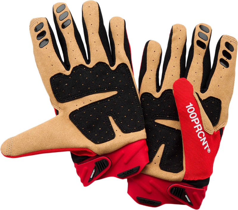 Load image into Gallery viewer, 100% airmatic 2 - mtb gloves red black | l
