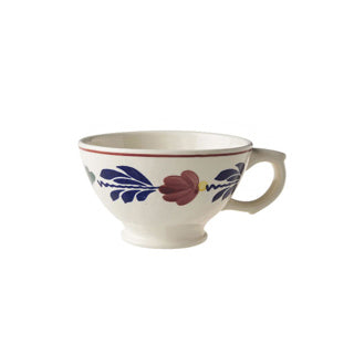 Royal boch boerenbont soepkom met 1 oor 13 cm | 4 stuks