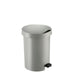 Sunware zodiac pedaalemmer 5l zilvergrijs | 2 stuks