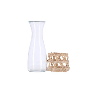 Load image into Gallery viewer, Karaf met rattan 1200 ml | 2 stuks
