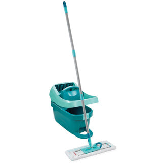 Leifheit profi xl vloerwisser - compleet systeem - micro duo - met wieltjes - 42 cm wisbreedte - 8 ltr emmer