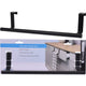 Basic storage solutions deurhanger 36.5x6x8 cm rvs zwart