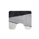 Dutch house dijon toiletmat 60 x 50 cm grijs