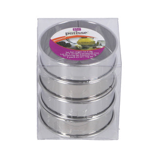 Load image into Gallery viewer, Patisse flanringen rvs 4 stuks | 6 stuks
