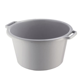 Sunware basic tobbe 20 l zilvergrijs | 2 stuks