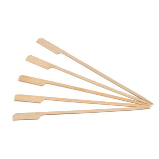 Eco-import bamboo cocktailprikkers 18 cm 50 stuks | 4 stuks