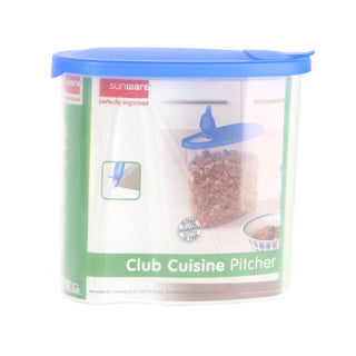 Sunware club cuisine strooidoos 1.8l transparant | 3 stuks