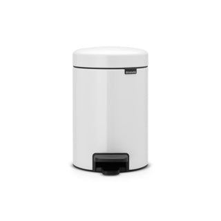 Brabantia pedaalemmer newicon 3 l wit