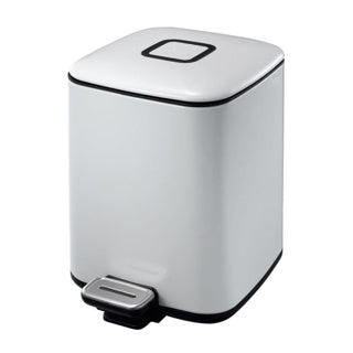 Load image into Gallery viewer, Eko pedaalemmer vepa bins regent wit 6l
