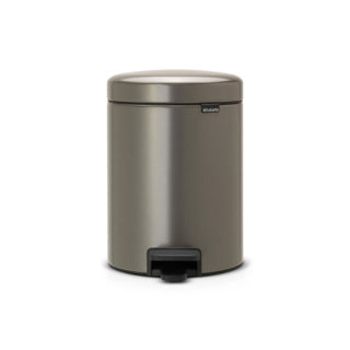 Afbeelding laden in galerijviewer, Brabantia newicon prullenbak - 5 liter - badkamer - platinum
