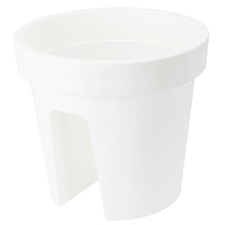 Load image into Gallery viewer, No brand ronde balkonbak 28 cm wit
