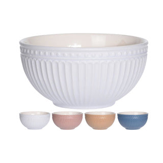 Diversen schaal aardewerk 610 ml | 4 stuks