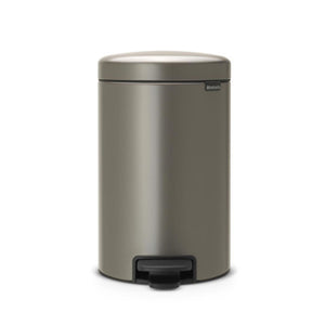 Brabantia pedaalemmer newicon 12 ltr platinum