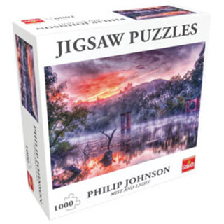 Goliath jigsaw puzzel mist light 1000 stukjes | 2 stuks