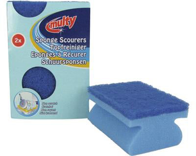 Multy schuursponsen soft handgreep 2 stuks | 5 stuks