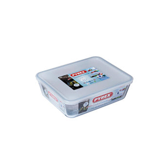 Load image into Gallery viewer, Pyrex cook freeze schaal rechthoek 1,5l met vershouddeksel
