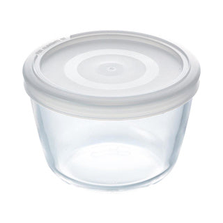 Pyrex cook freeze schaal rond 0,6l 12 cm met vershouddeksel