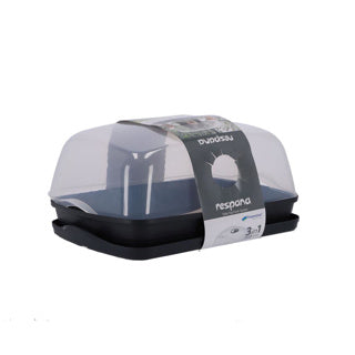 Chargez l'image dans la visionneuse de la galerie, Properplast mini kweekbak - propagator - mini serre - voor kruiden en planten - met ventilatieopening - zwart
