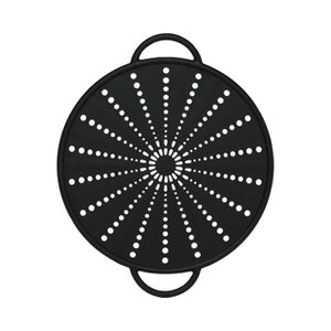 Emsa antispatdeksel 26 cm siliconen antraciet