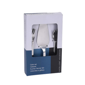 Excellent houseware taartvorken met schep 9-delige set | 3 stuks